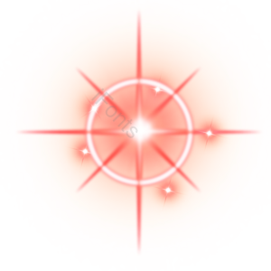 环形 爆炸 红色 光点 red glow 光效 白光