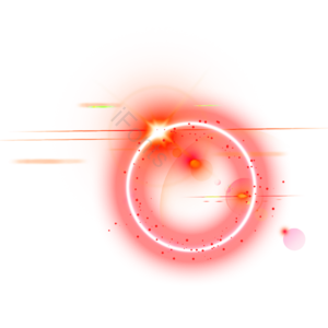 红色 白色 环形 red glow 颗粒感 光晕 光效