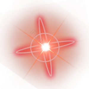 对称的 红色 爆炸 光晕 光效 效果 白色 red