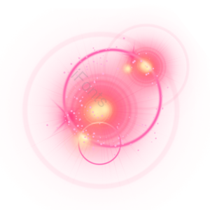 黄色 亮点 分散的 闪烁的 red glow 红色 光晕