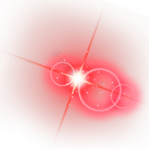 分散的 红色 爆炸 光晕 效果 red glow 白色