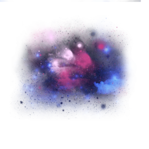 炫光 星空 分散 光效 星系 宇宙 星云 黑色