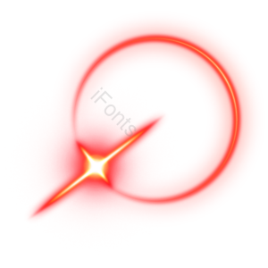 圆形 亮点 红色 red glow 太阳光 光效 闪亮的
