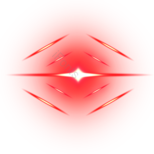 对称的 red glow 红色 太阳光 太阳 亮光 光效