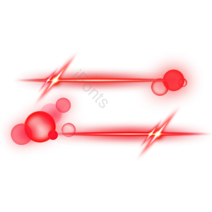 分散的 红色 亮点 太阳 光效 red glow 透明