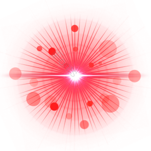 分散的 红色 射线 red glow 亮点 光效 闪亮的