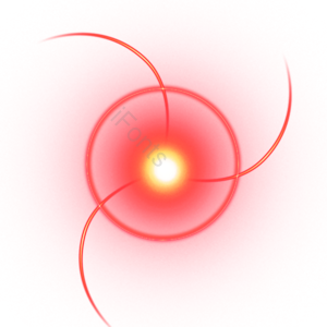 黄色 红色 red glow 透明 太阳光 渐变 光效