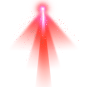 颗粒感 散光 亮点 光线 红色 白色 red glow