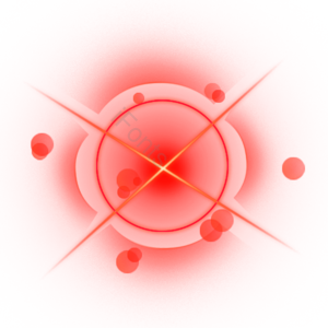 颗粒感 透明 red glow 发光的 闪亮的 太阳 光晕