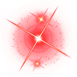 颗粒感 red glow 闪光的 圆形 透明感 红色 光效