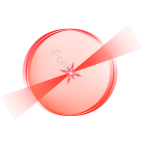 光效 圆形 透明感 红色 太阳 光晕 red glow
