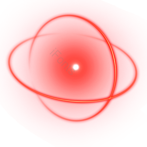 红色 白色 亮点 环绕 太阳光 red glow 光效