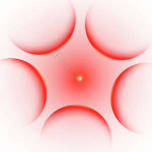 透明感 渐变 红色 太阳 光效 red glow 发光