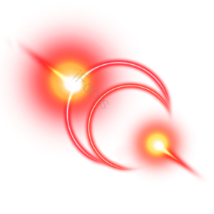 红色 眩光 太阳光 光晕 镜头 red glow 亮点