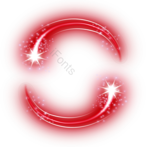红色 环形 亮点 太阳 光效 red glow 元素