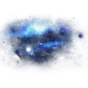 蓝色 斑点 星际 云彩 光效 宇宙 发光 黑色