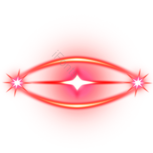 对称的 太阳光 亮点 光效 red glow 装饰 元素