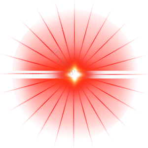 红色 放射线 透明感 太阳 光线 red glow 发光