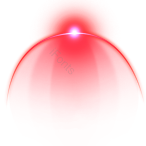 弧形 红色 太阳光 渐变 光效 red glow 透明