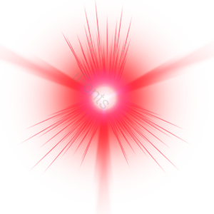 白色 红色 放射状 亮点 red glow 太阳光 光效
