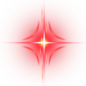 对称的 红色 red glow 太阳光 光效 发光的 亮点