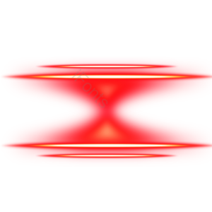 red glow 沙漏形 红色 太阳 光效 对称 白色