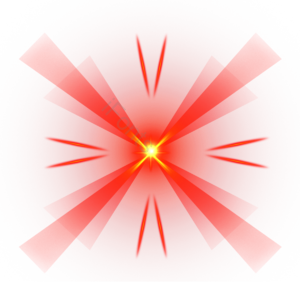 放射 十字形 红色 渐变 光效 太阳 透明 red