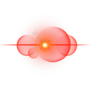 红色 red glow 光晕 眩光 太阳 光效 闪亮的