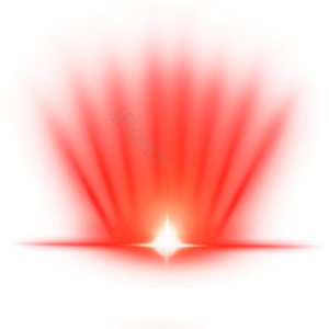 放射状 渐变 透明 红色 光效 亮点 red glow