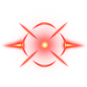 对称的 透明感 太阳 光晕 红色 red glow 发光的