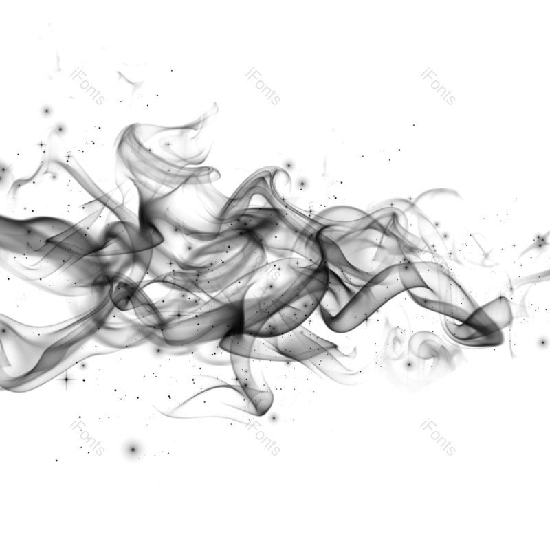 简约图片,抽象元素,烟雾PNG,黑色免抠素材