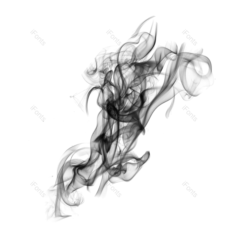 水墨图片,简约元素,烟雾PNG,黑色免抠素材