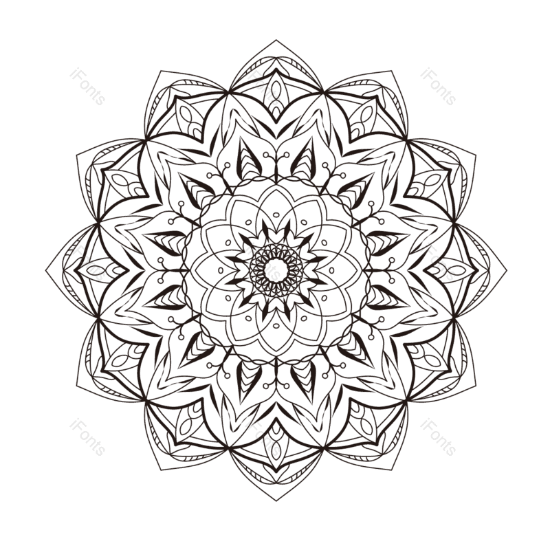 装饰底纹图片,抽象线条元素,黑色PNG,设计免抠素材