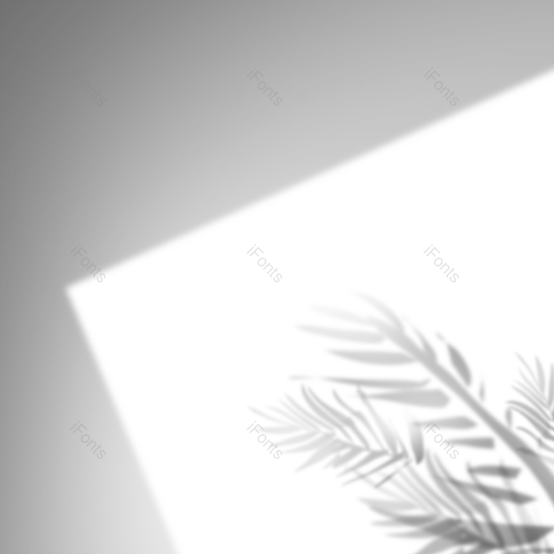 叶子图片,渐变色元素,阴影PNG,光线免抠素材