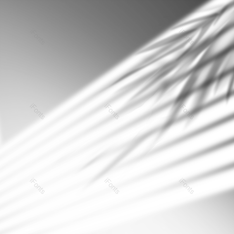 叶子图片,渐变色元素,阴影PNG,光线免抠素材
